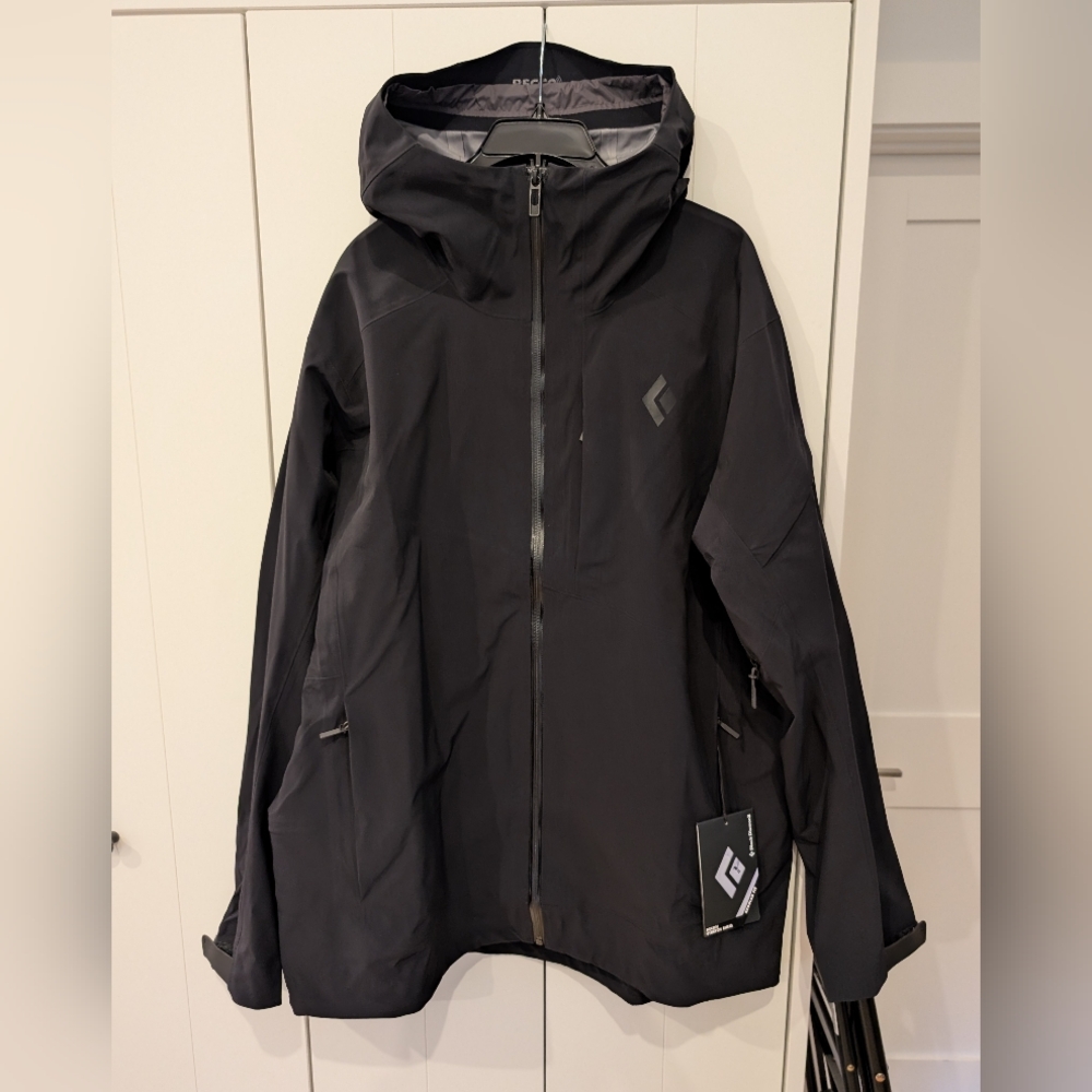 Black Diamond Stretch Recon Ski Shell Men's XL BNWT